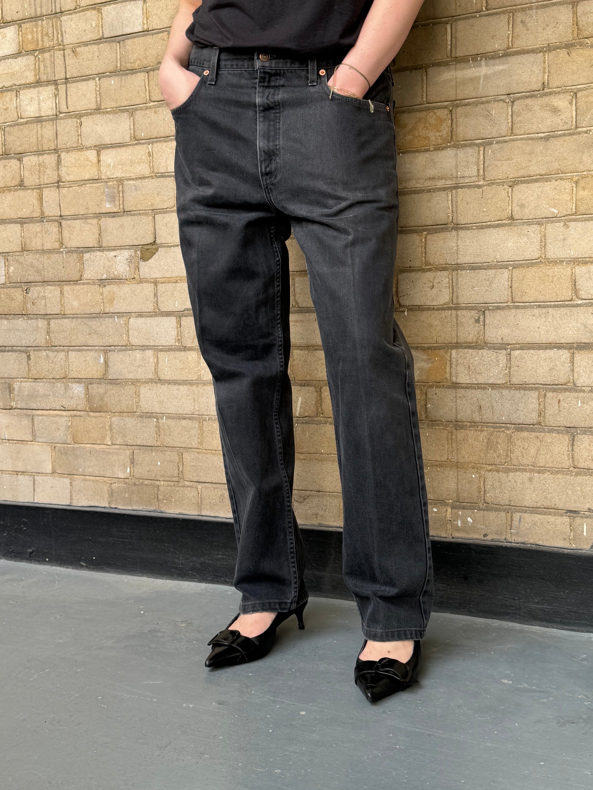LevIs 615 Charcoal: W36 L30