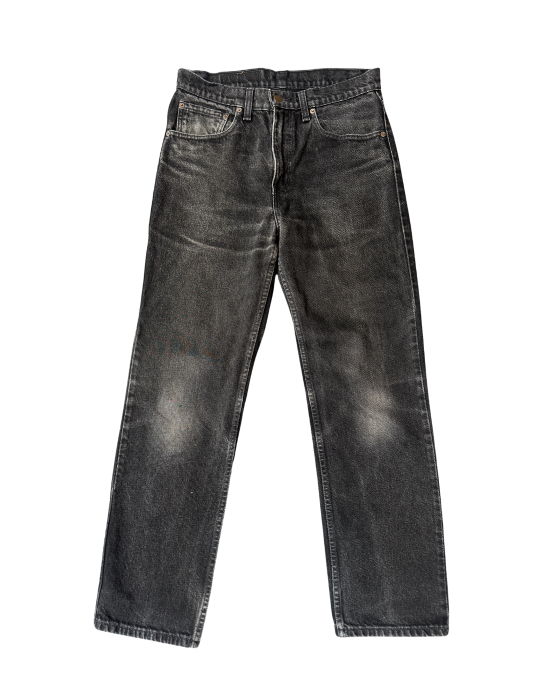 Vintage Levis 516 High Straight Charcoal: W31 L30.5
