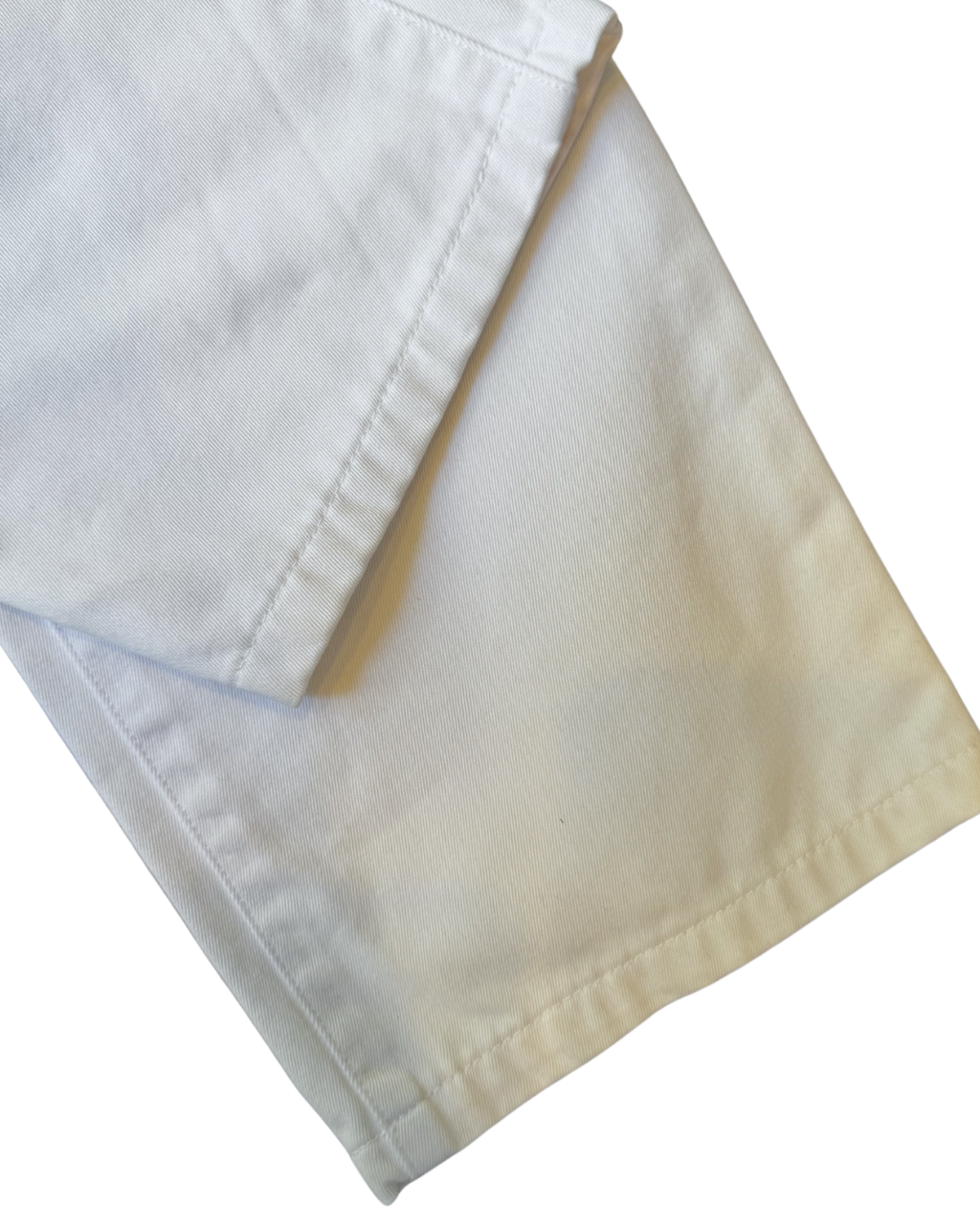 Calvin Klein Straight Leg White: W27 L30