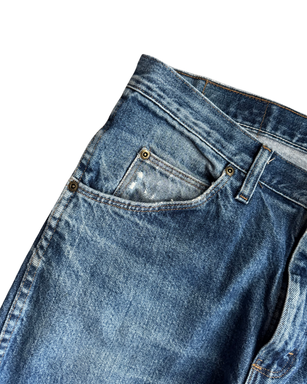 Wrangler Straight Leg: Ink Blue (W34 L31)