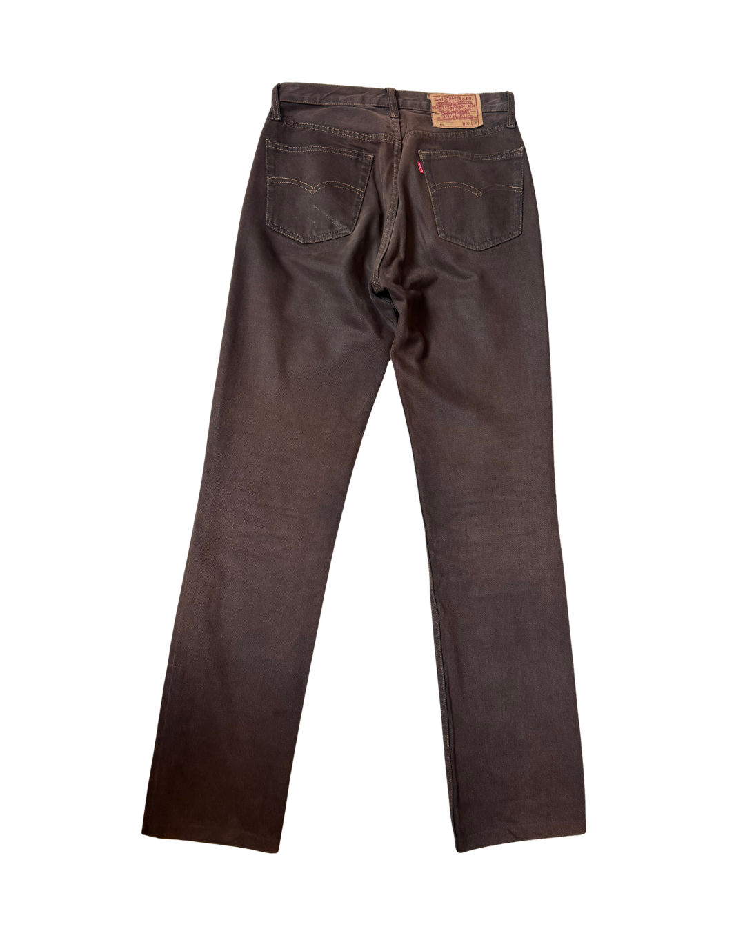 Levis 501 Chocolate: W29 L34