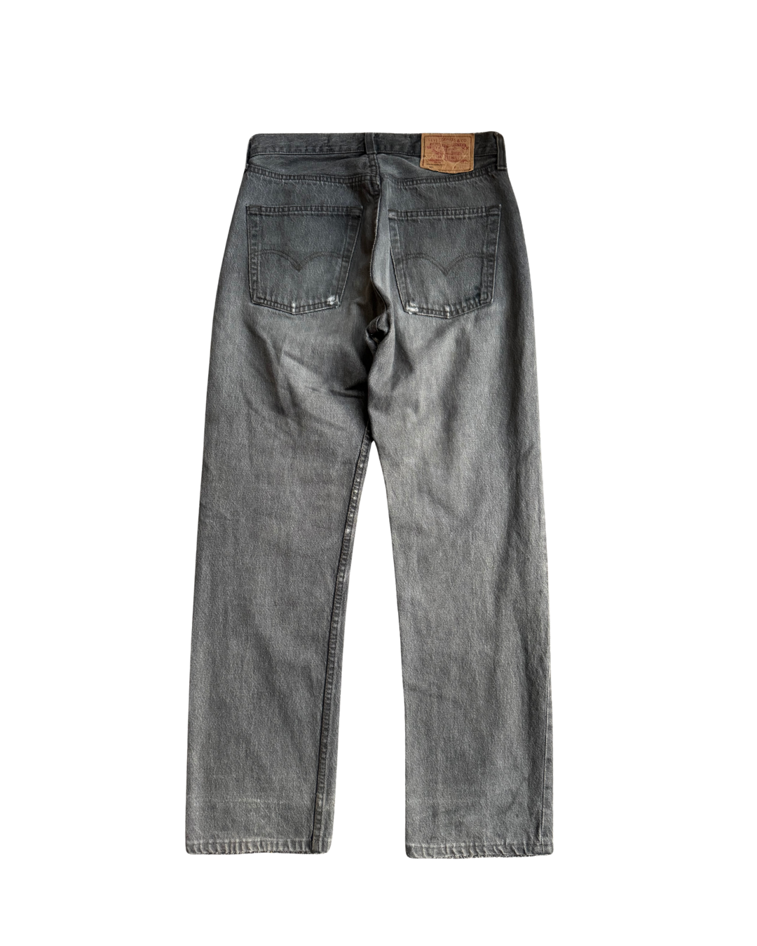 Vintage Levis 501: 90s Grey (W29 L30.5)