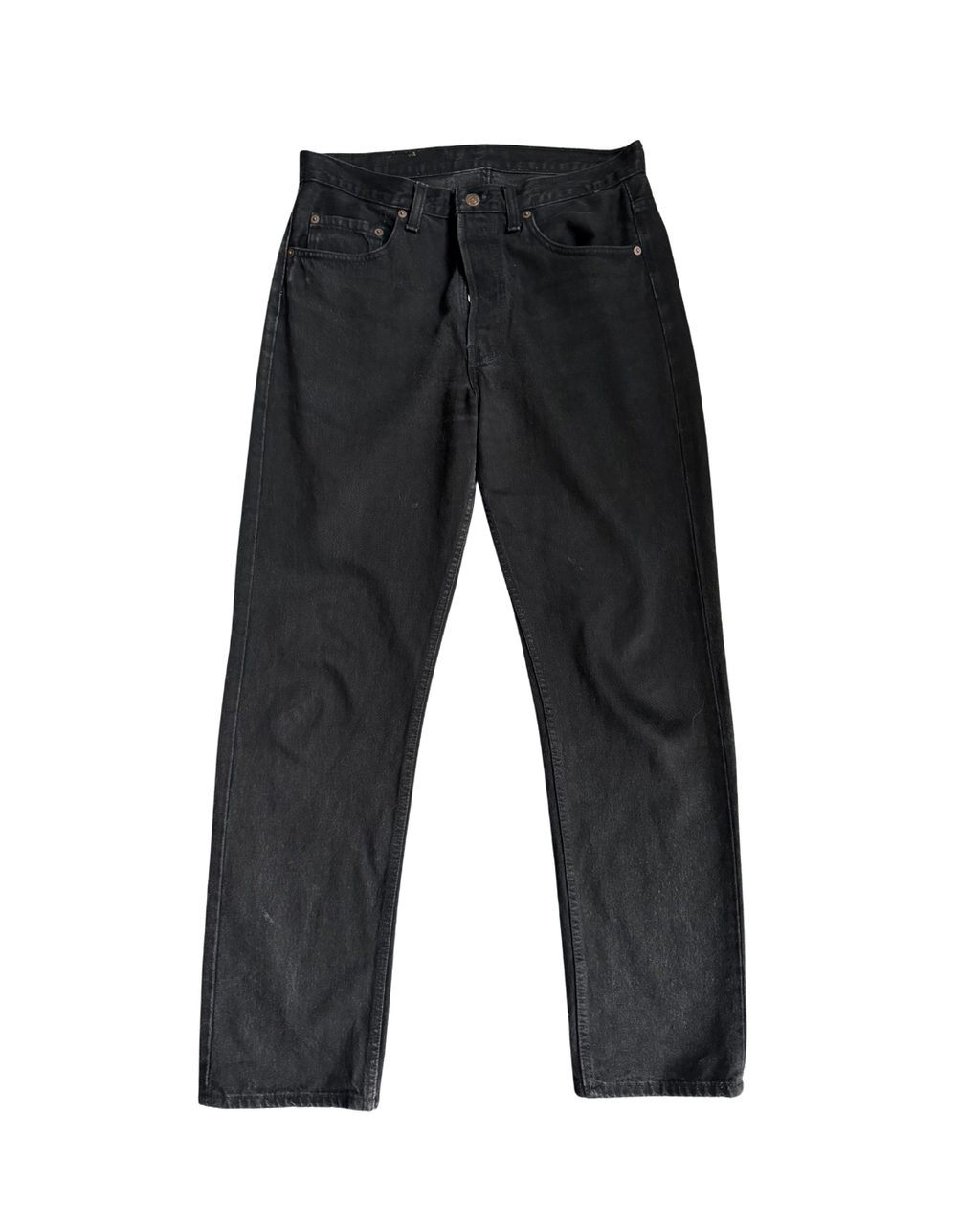 Vintage Levis 501 90s: Black (W32 L30)