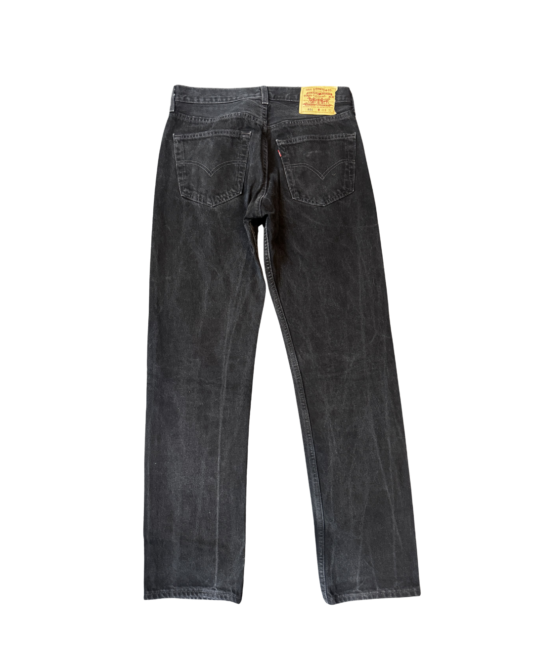 Vintage Levis 501 Charcoal 1998: W30 L32.5