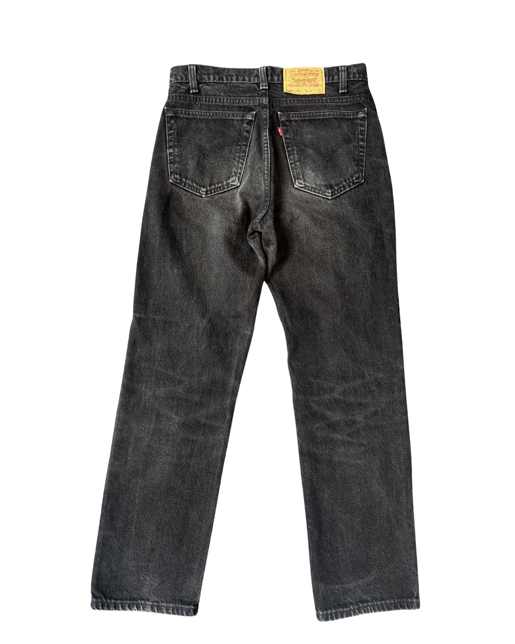 Vintage Levis 516 High Straight Charcoal: W31 L30.5