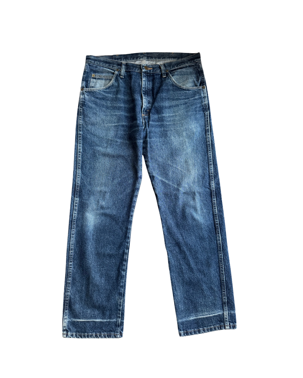 Wrangler Straight Leg: Ink Blue (W36 L31)