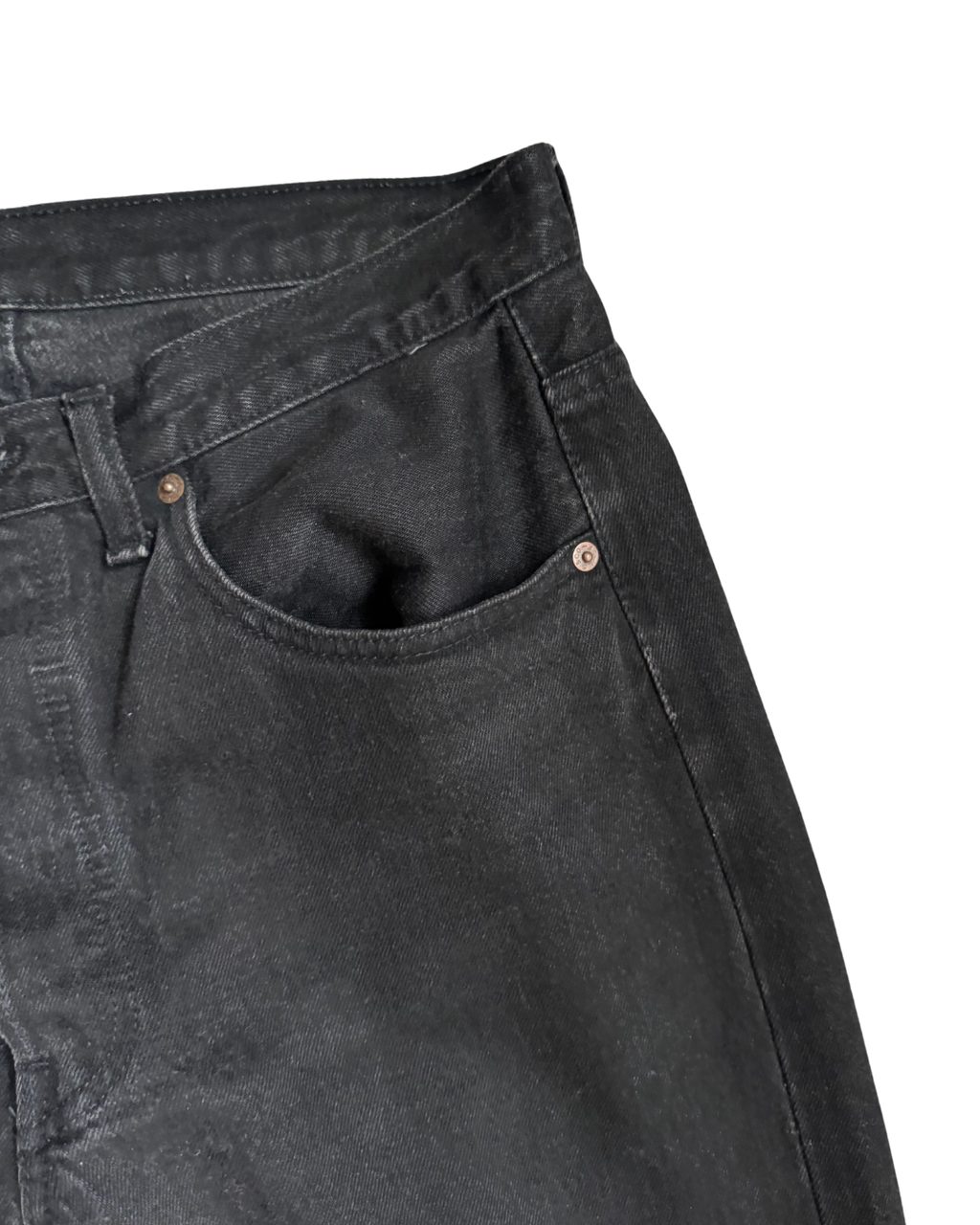 Vintage Levis 501 90s: Black (W32 L30)