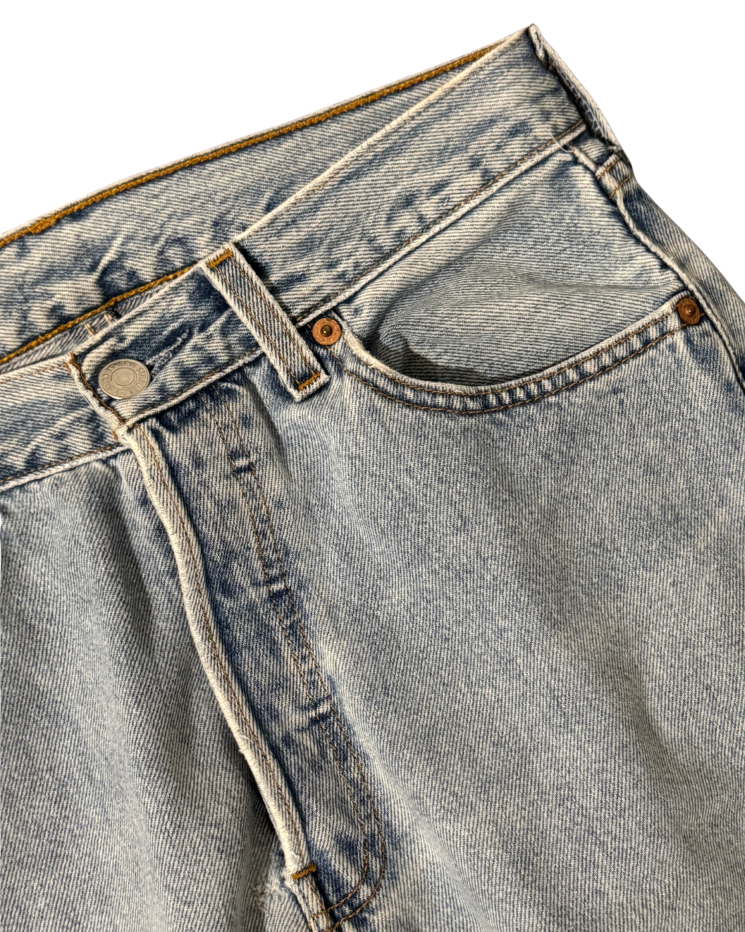 Vintage Levis 501 90s Stonewash (W28 L34)