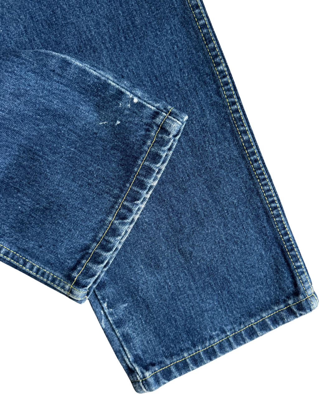 Wrangler Straight Leg: Mid Blue ( W29 L31.5)