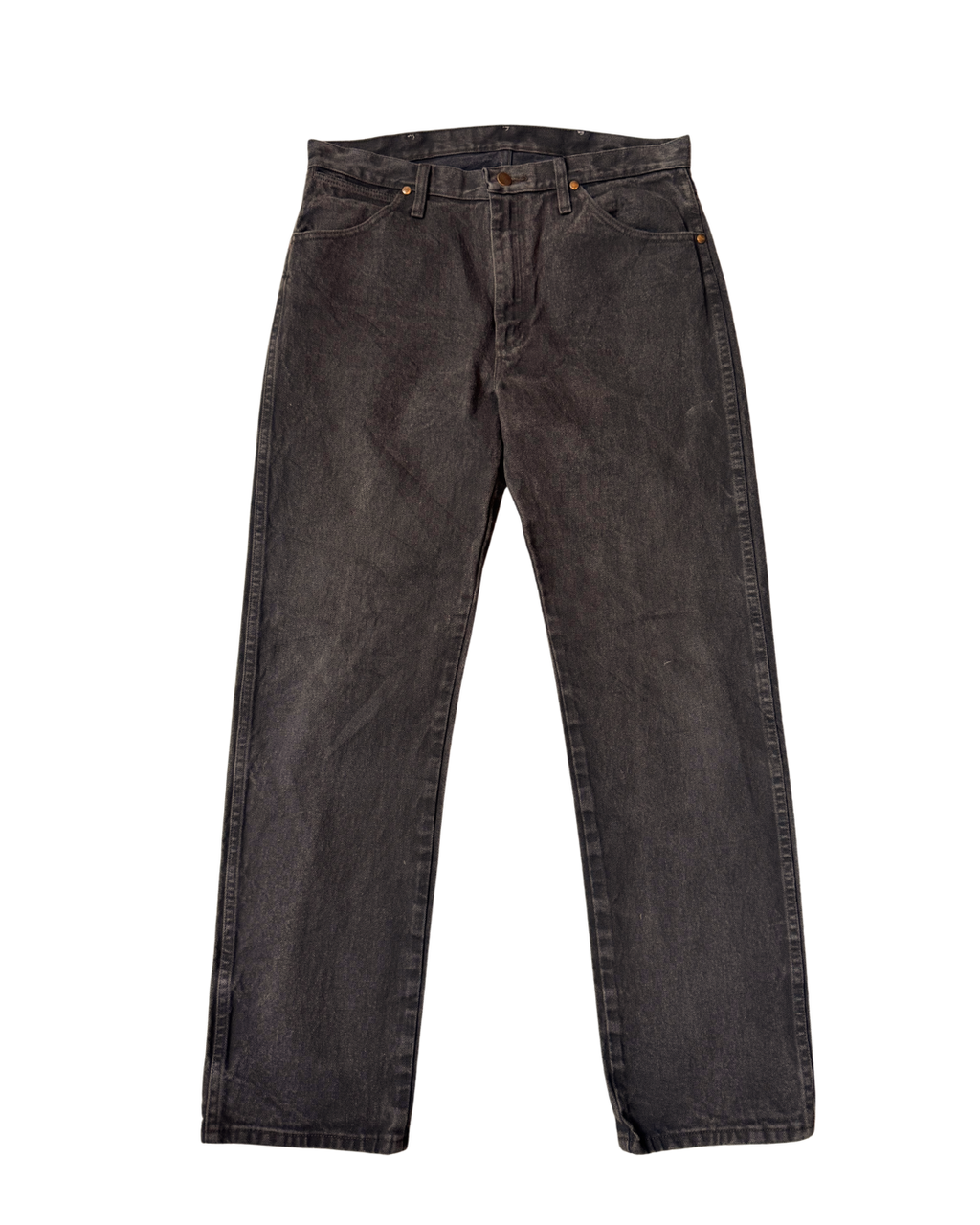 Wrangler Straight: Chocolate W33 L32