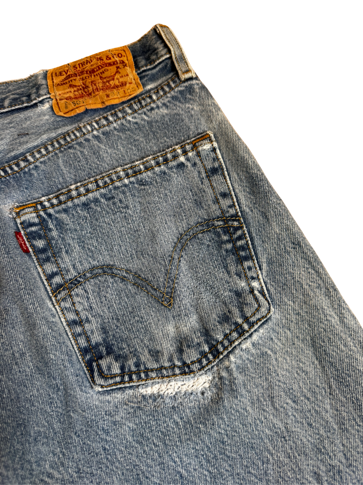 Vintage Levis 501 Stonewash: W33 L36