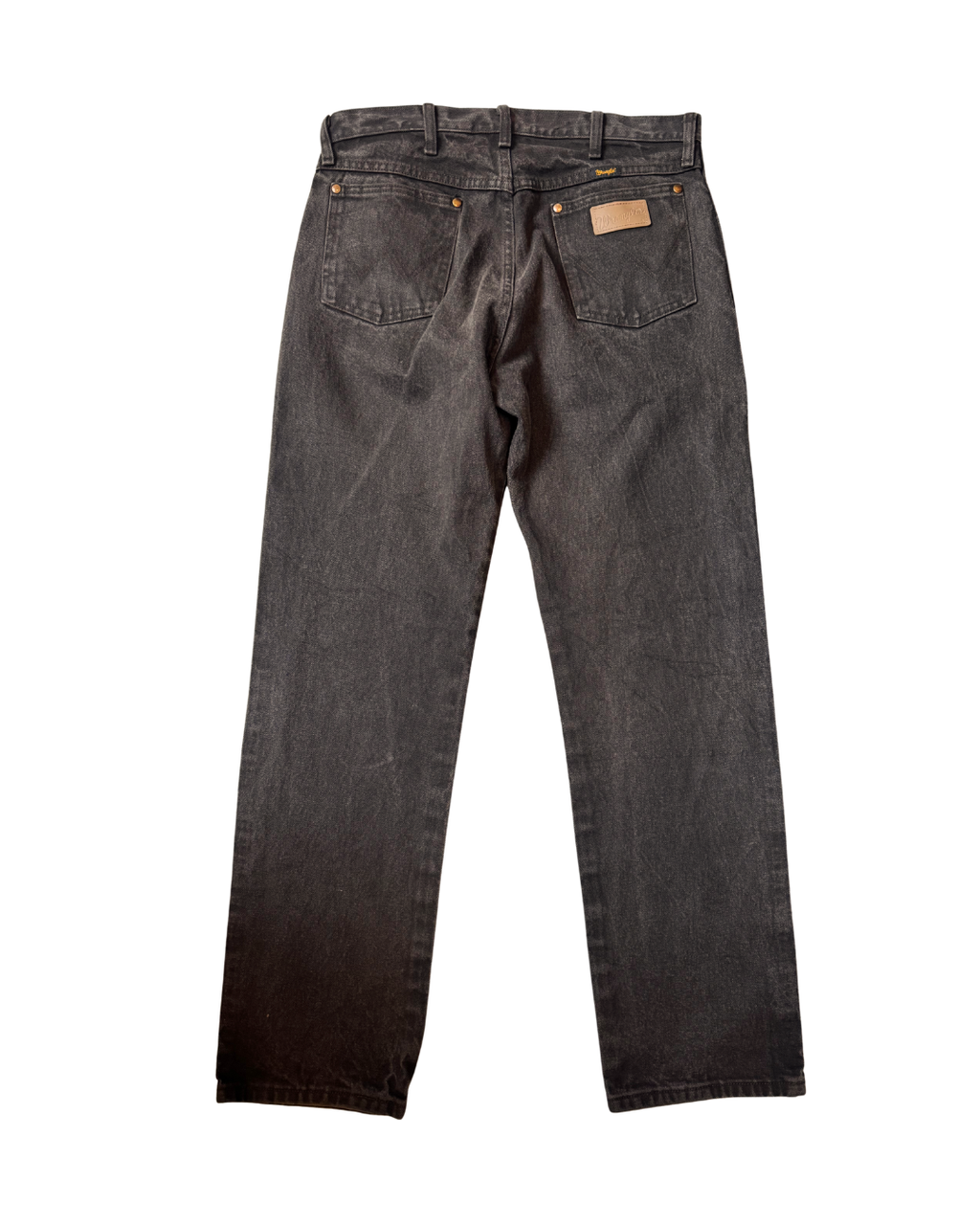 Wrangler Straight: Chocolate W33 L32