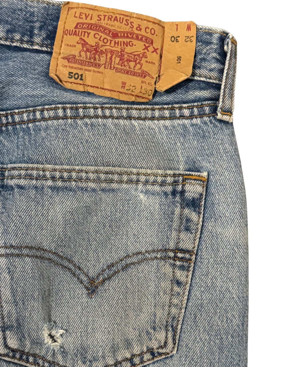 Vintage Levis 501 Stonewash (W30 L30)