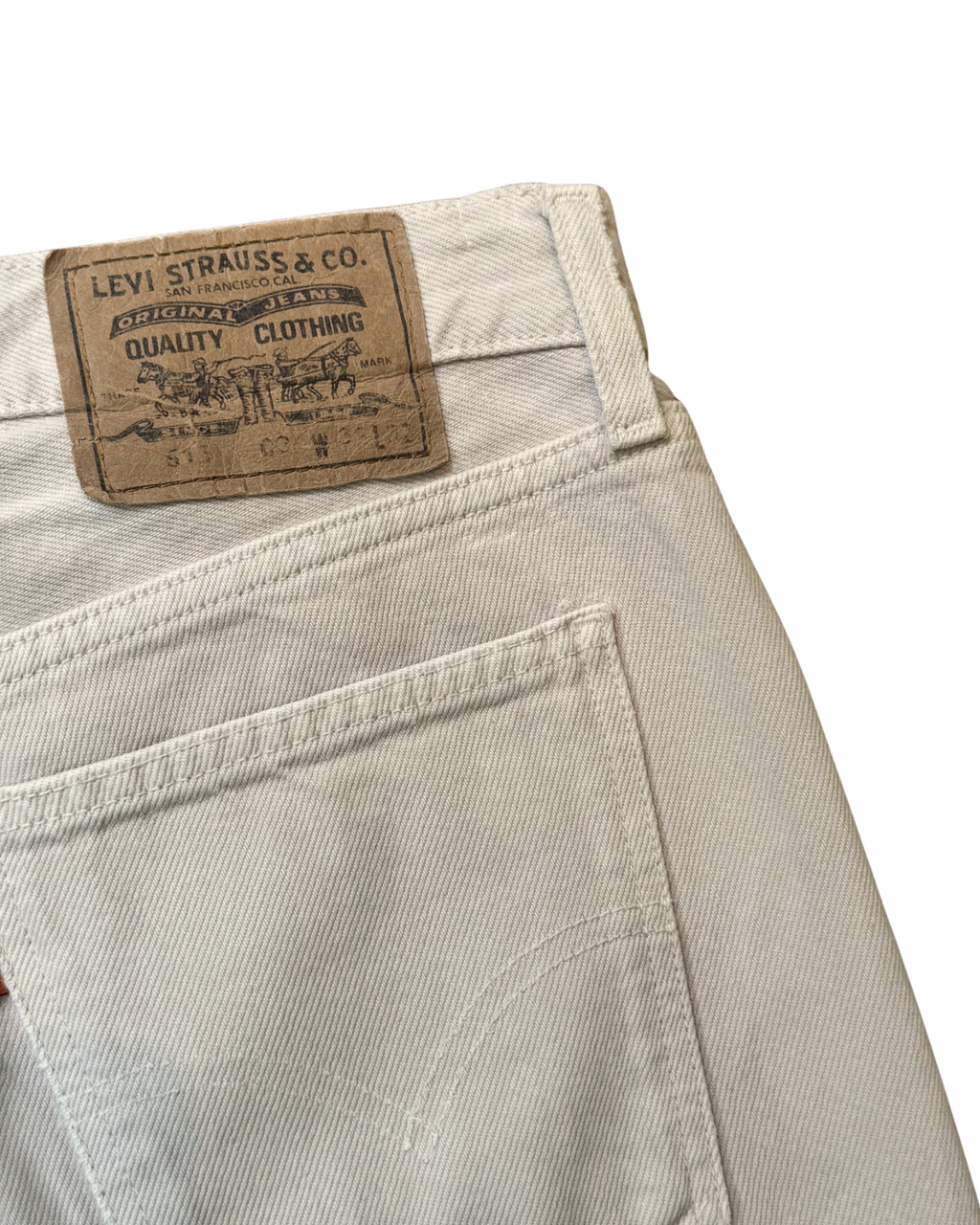 Vintage Levis 615 Beige 1995: W32 L32