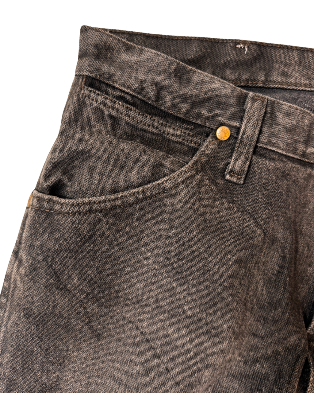 Wrangler Straight: Chocolate W33 L32
