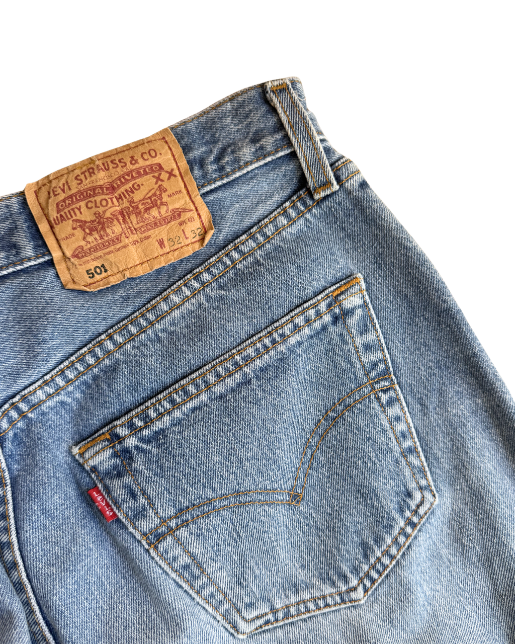 Vintage Levis 501: Stonewash (W30 L32)