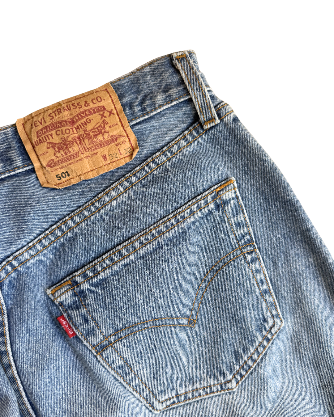 Vintage Levis 501: Stonewash (W30 L32)