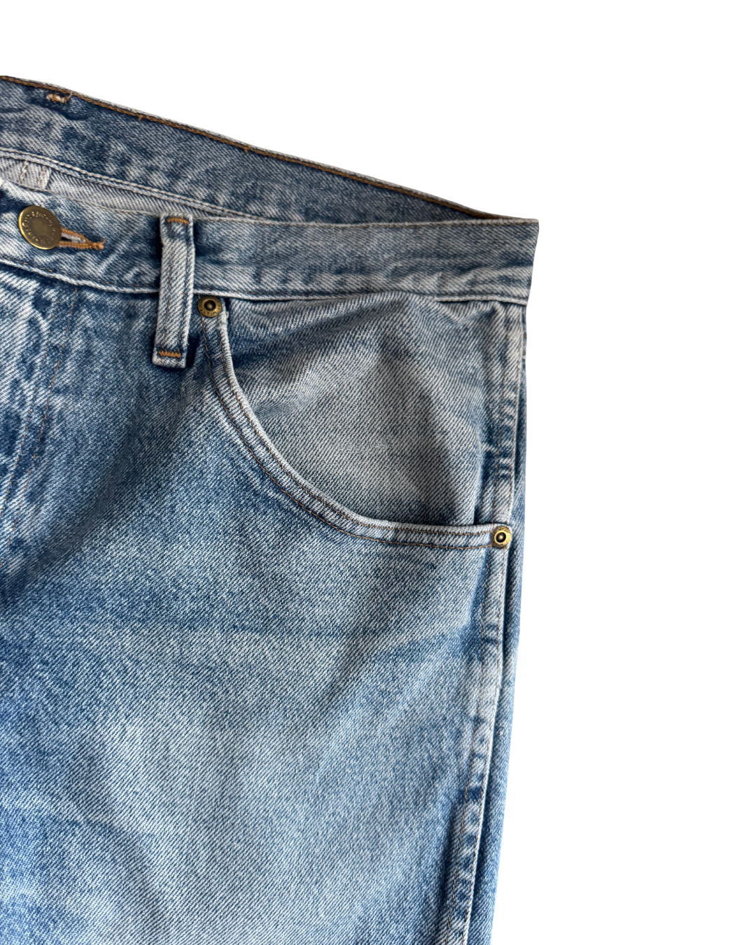 Wrangler Straight Leg: Ink Blue (W33 L32)