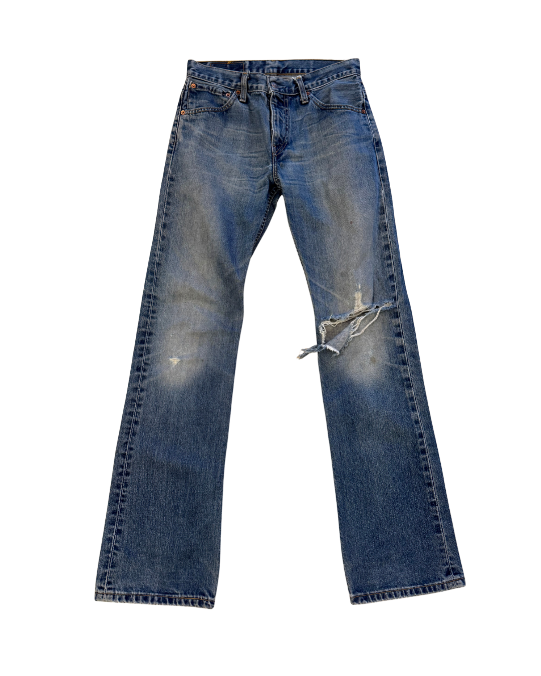 Vintage Levis 507 Boot Rip (W30 L33)