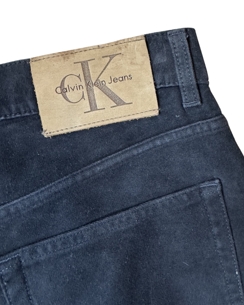 Calvin Klein 90s Suede Black: W30 L33