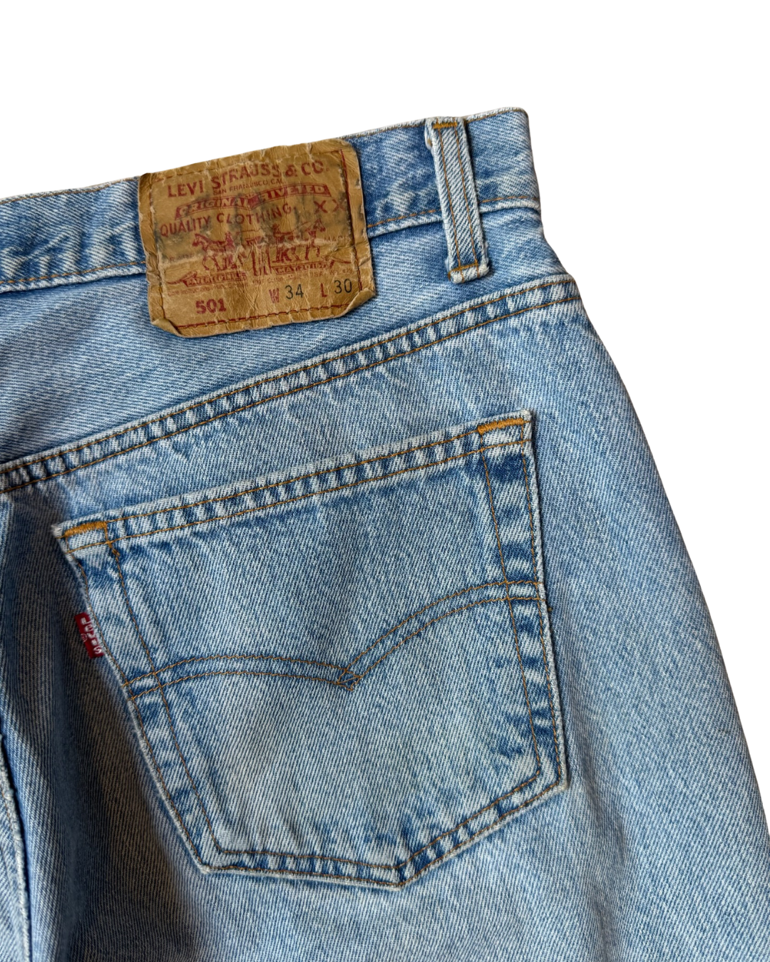 Levis 501 Stonewash USA: W33 L29.5