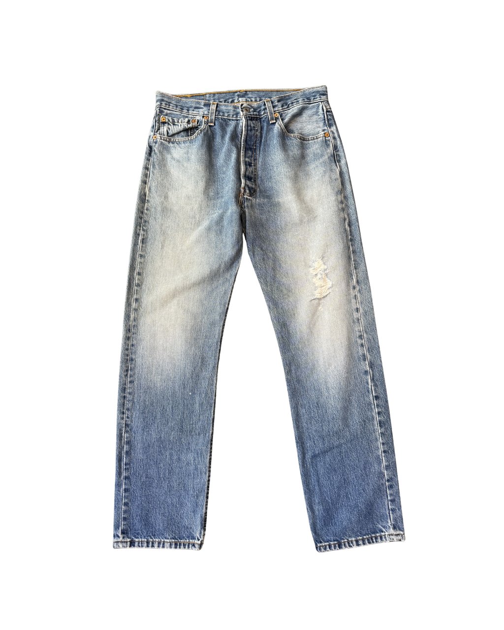 Vintage Levis 501 USA Distress: W32 L30.5