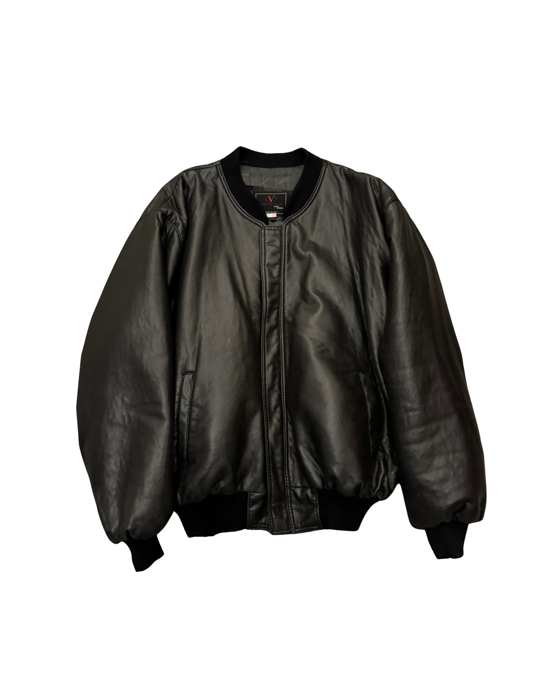 Vintage padded bomber jacket