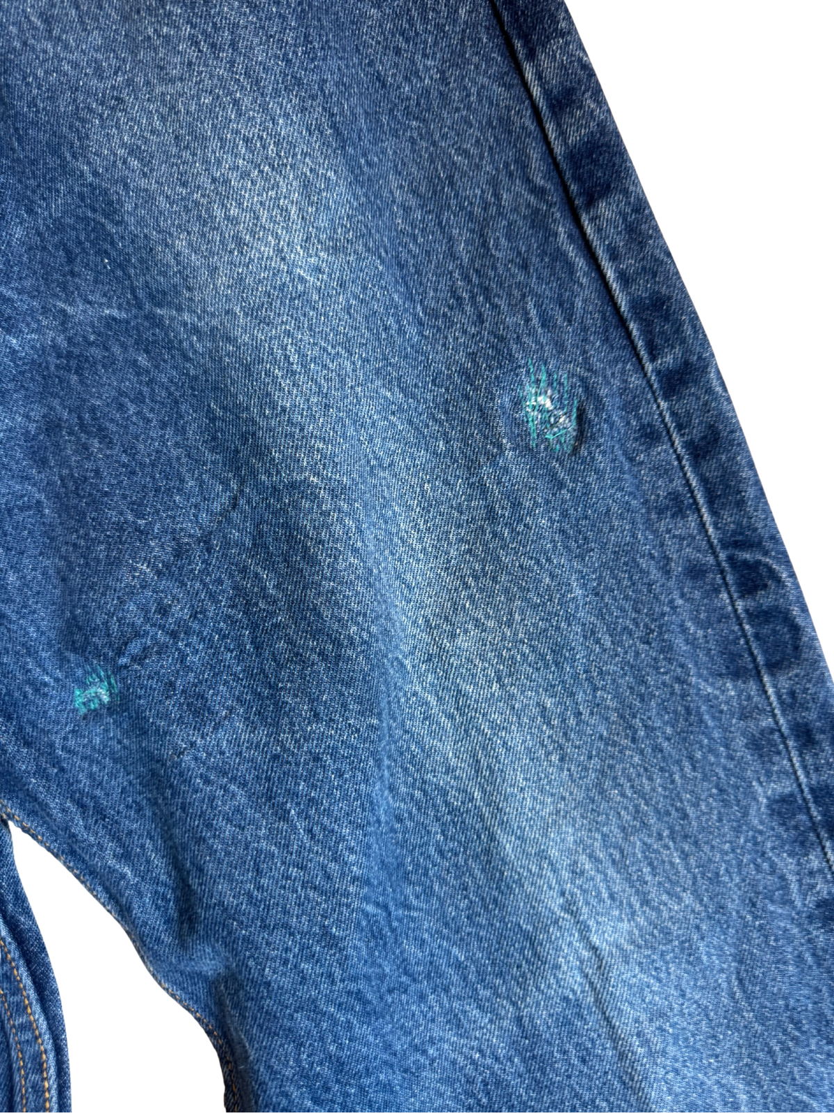 Vintage Levis 501 Mid Blue: W34 L31