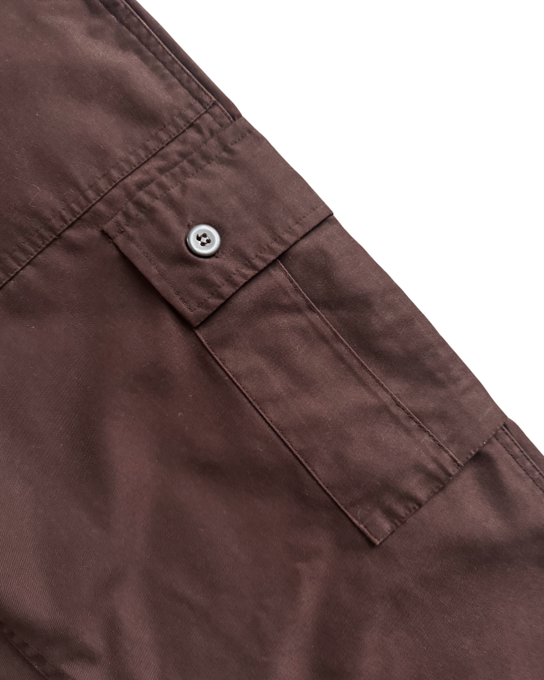 Vintage 90s Army Cargo: Dark Brown ( Waist 28-32" L32")