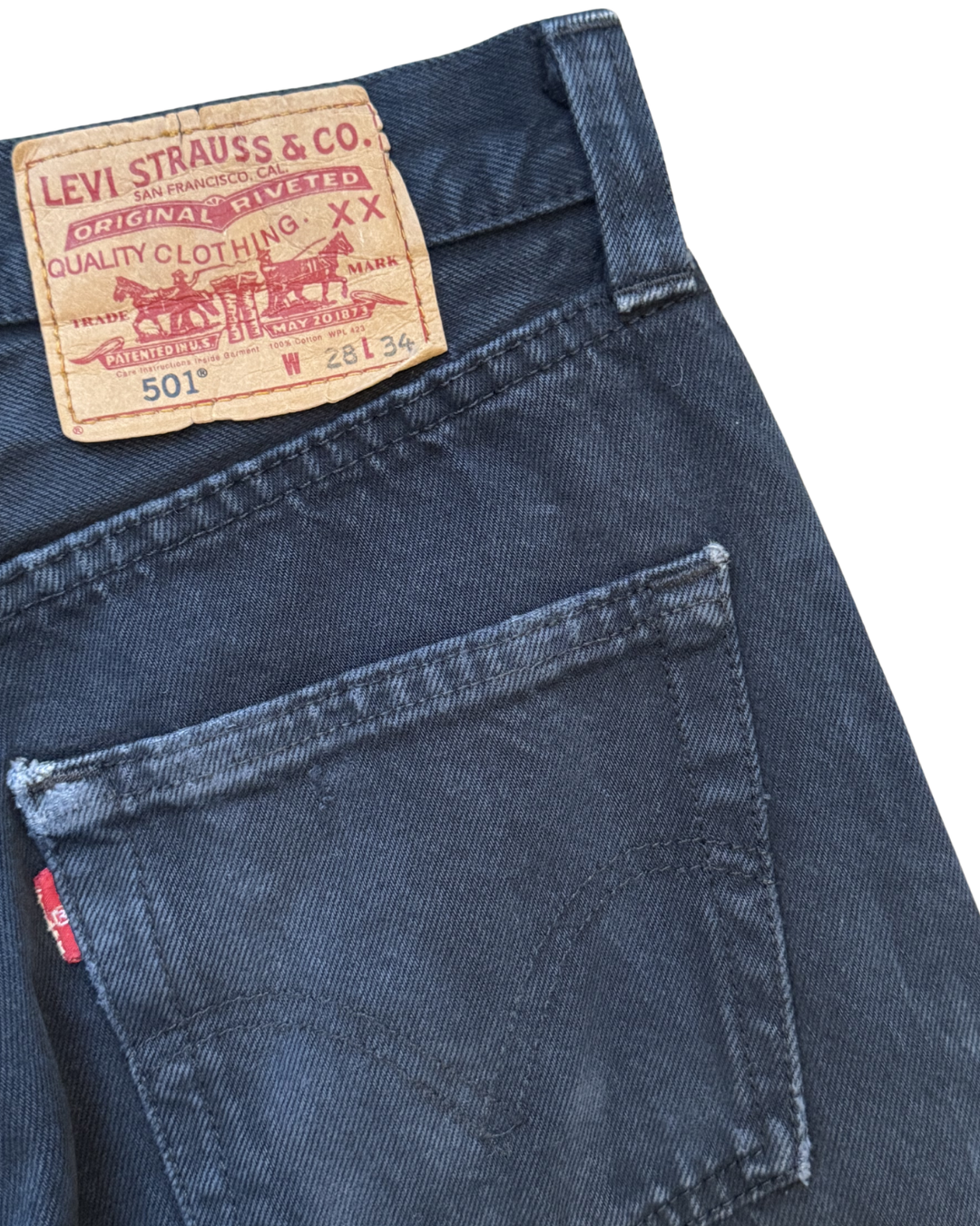 Levi’s 501 Black: W28 L30