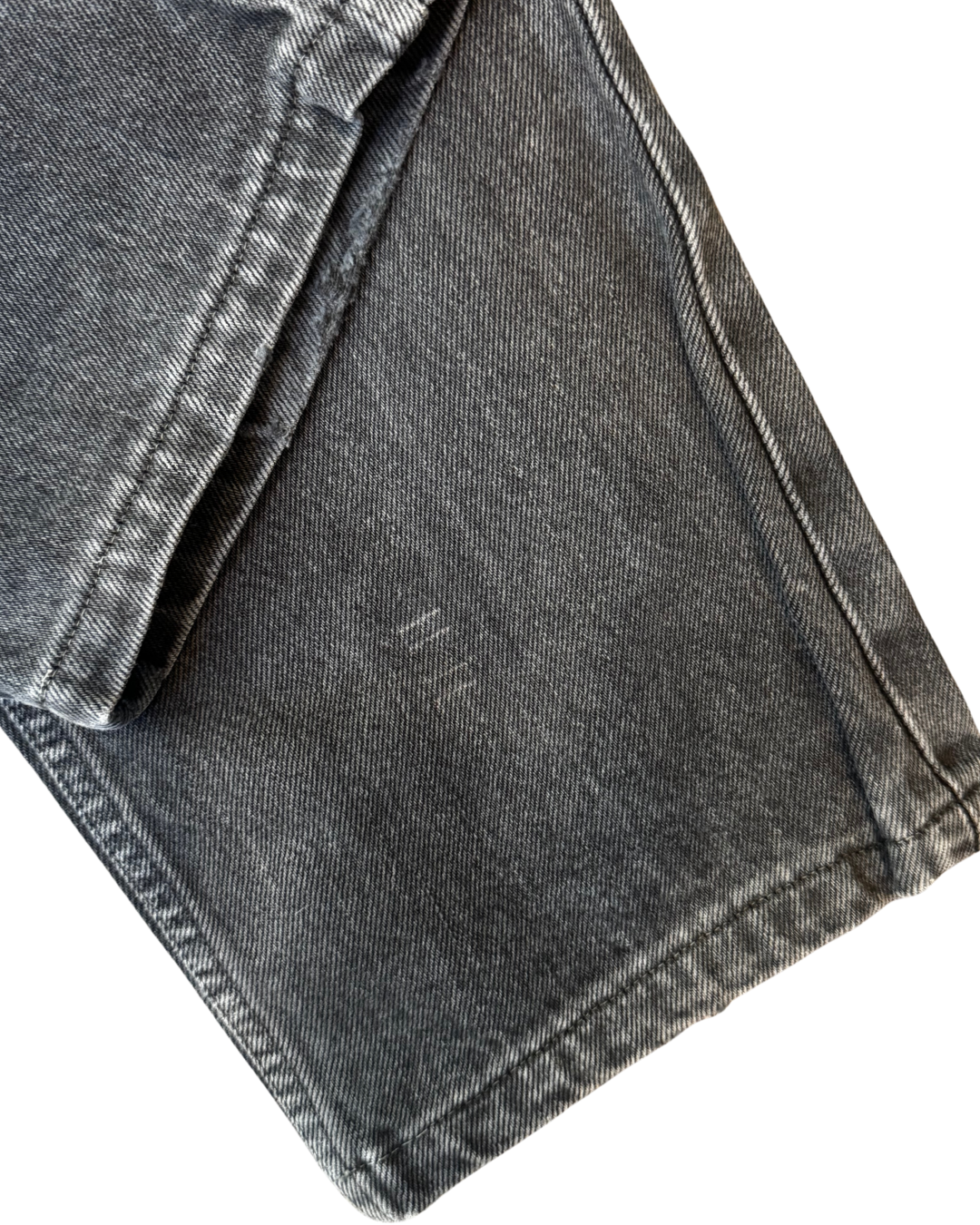 Vintage Levis 501 USA Charcoal (1985): W32 L32.5
