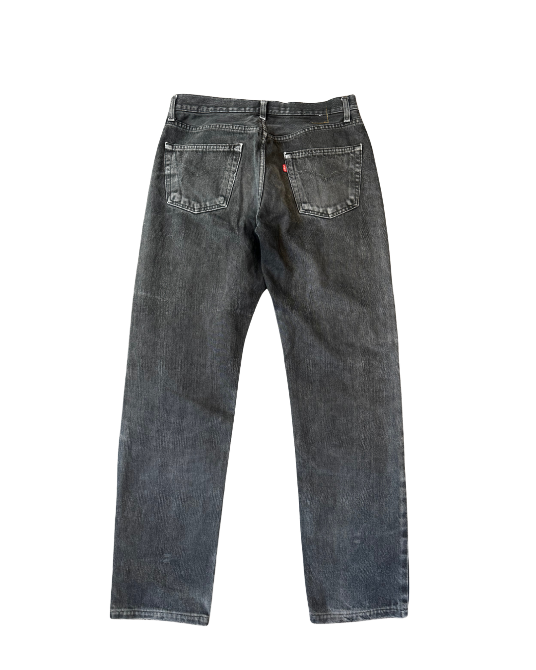Vintage Levis 501 USA Charcoal (1985): W32 L32.5