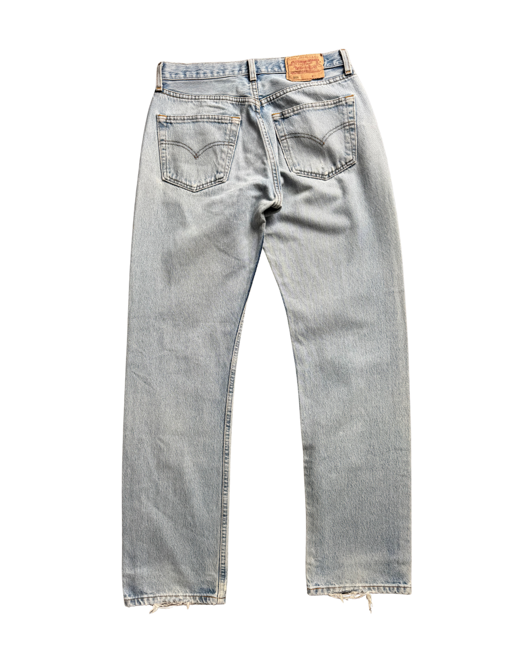 Levis 501 W31 L31.5 (Stonewash Rip)