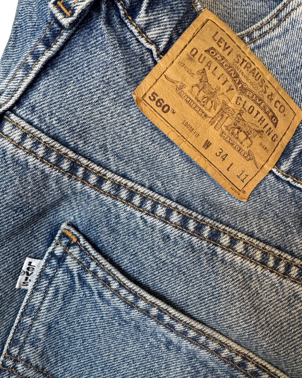 Vintage Levis 560 Short 1998: W34