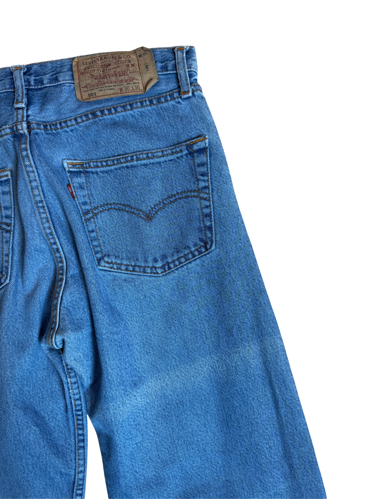 Vintage Levis 501 Stonewash : W30 L31