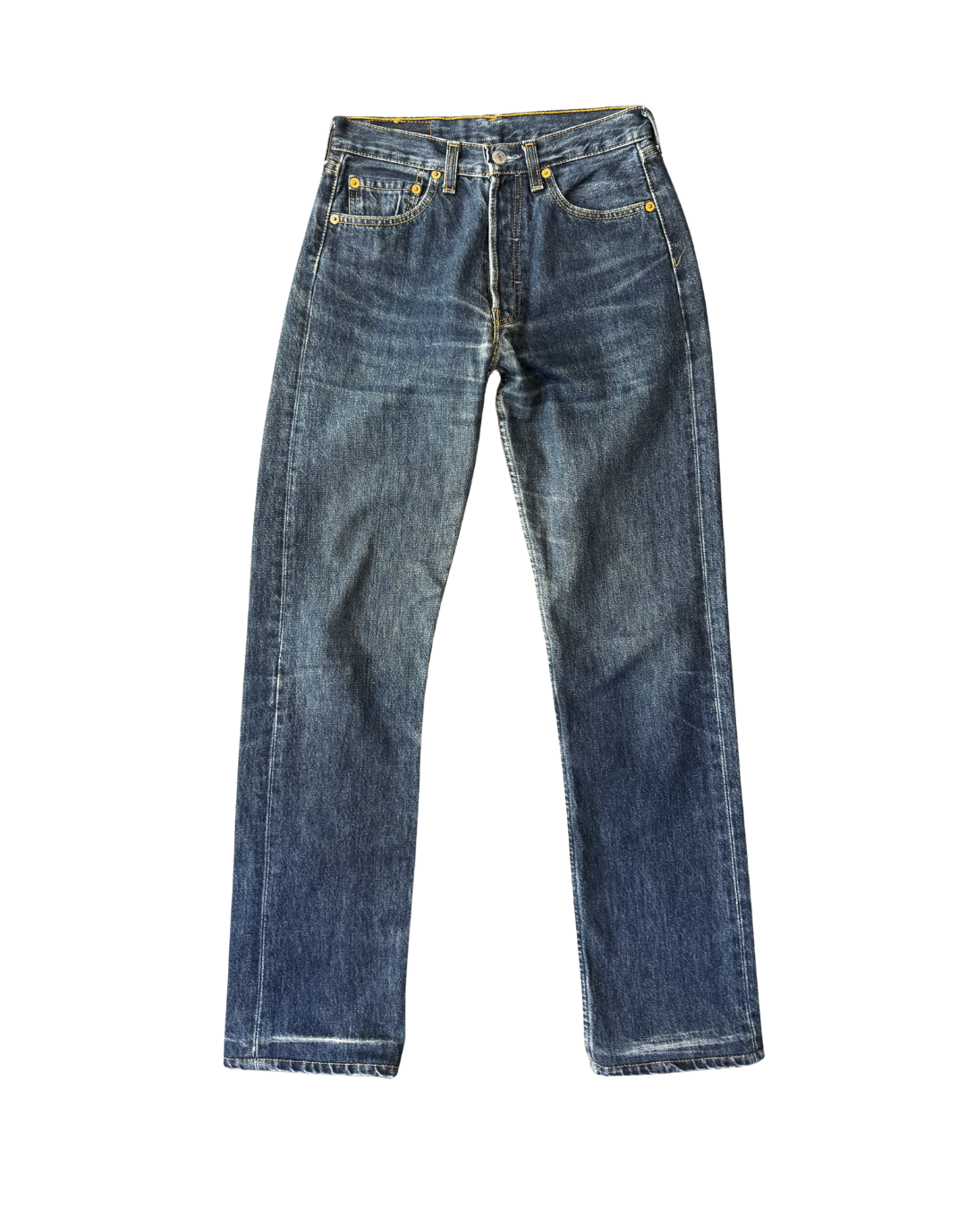 Vintage Levis 501 90s Ink Blue: W27 L30