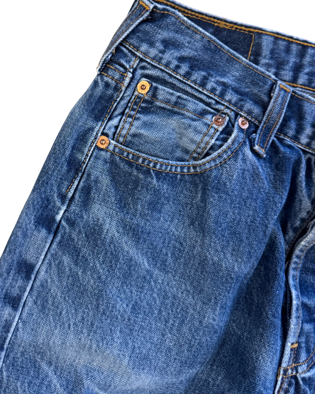 Vintage Levis 501 Ink Blue (W27 L31)