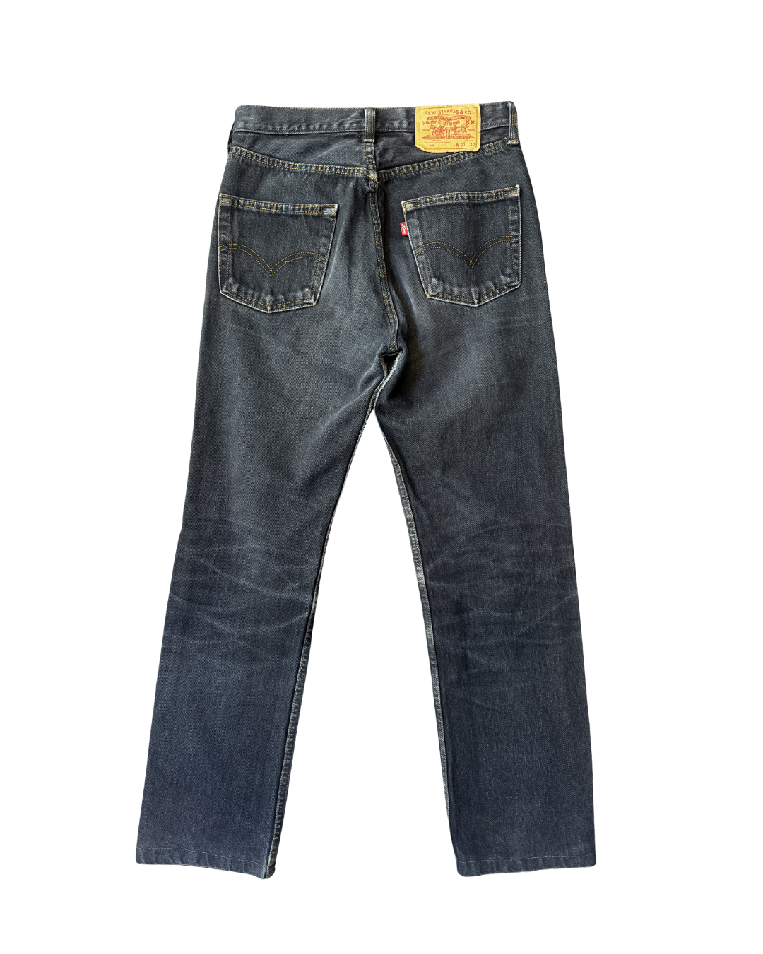Vintage Levis 501 Navy Black : W28 L28