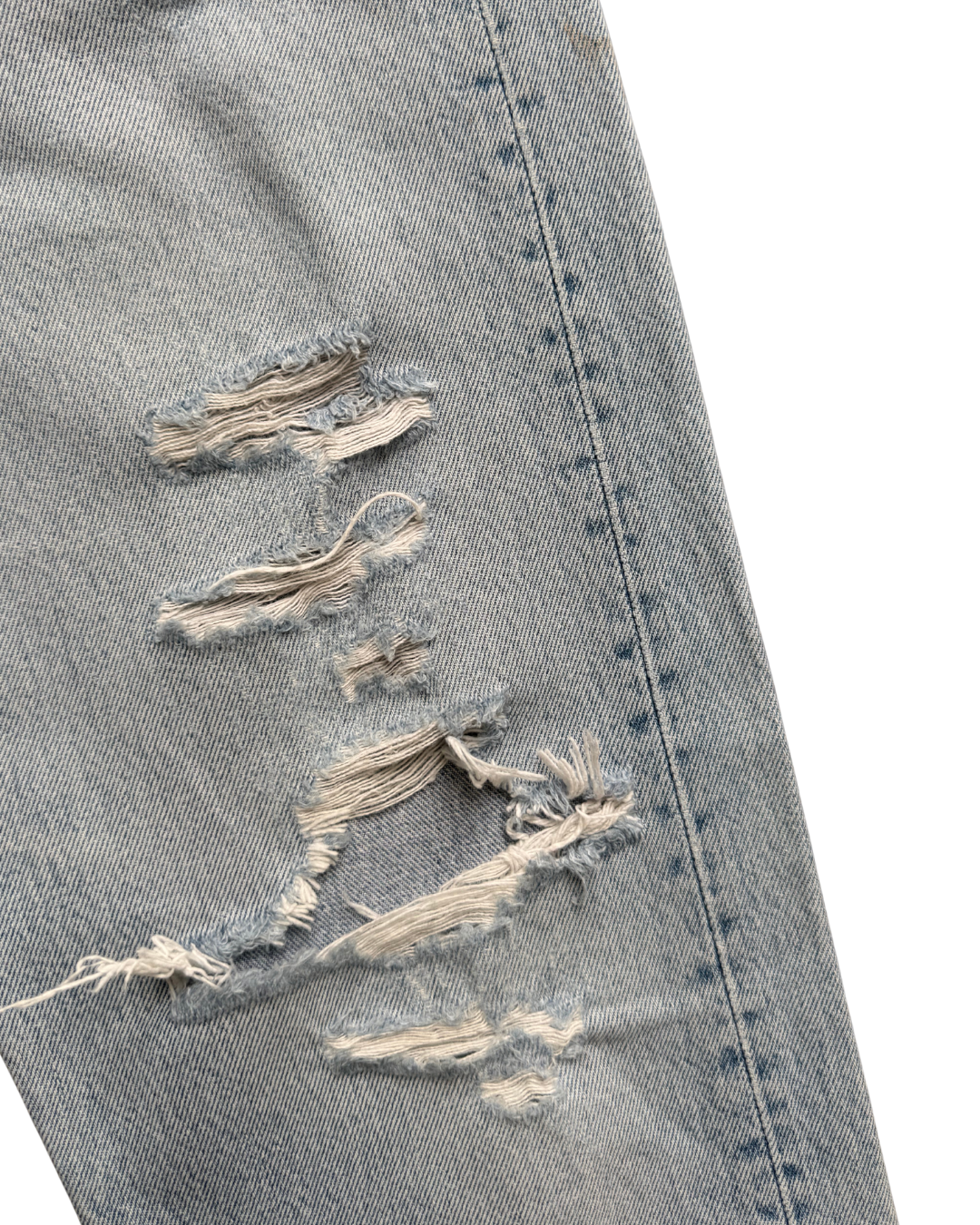 Levis 501 W31 L31.5 (Stonewash Rip)