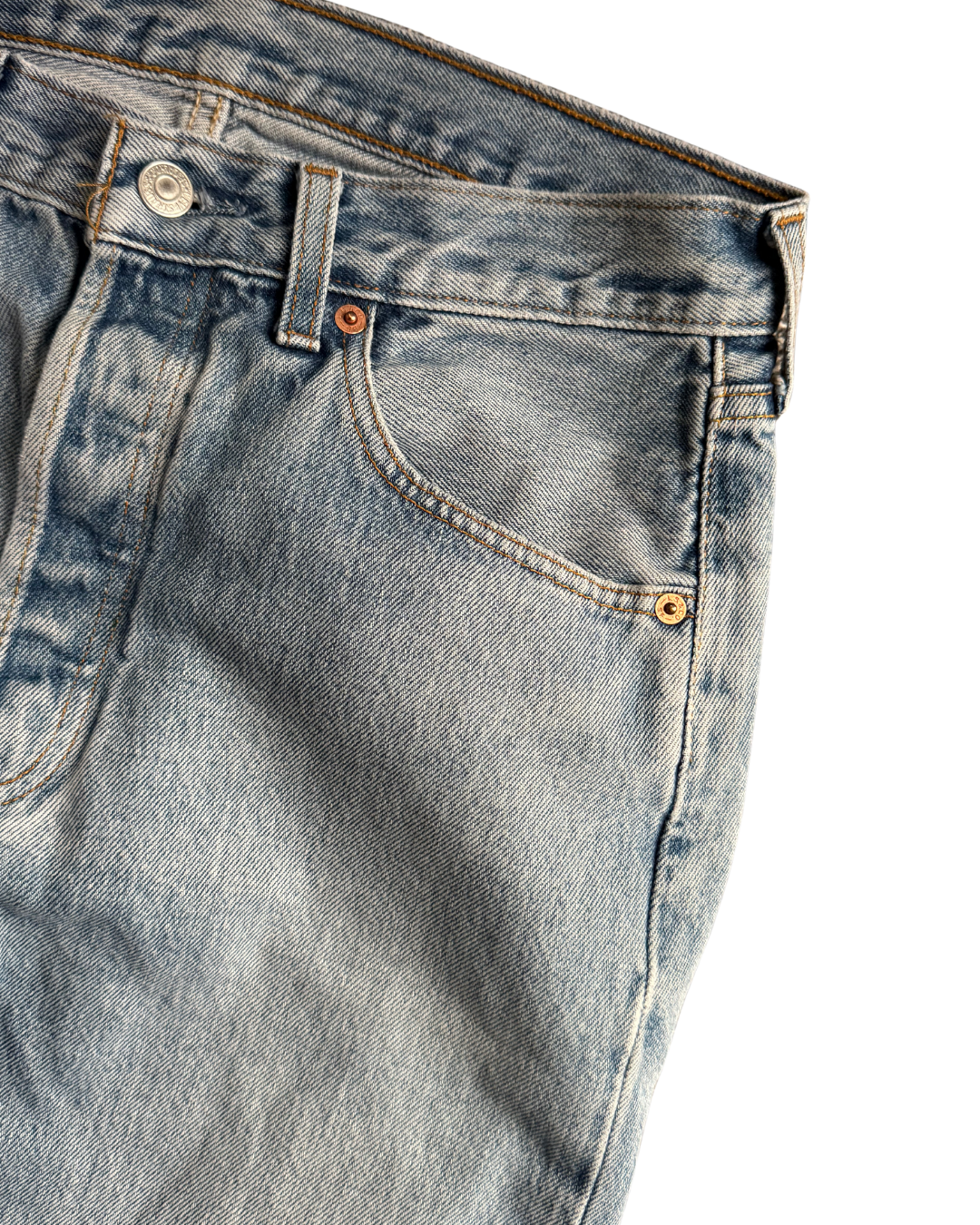 Vintage Levis 501: Stonewash (W30 L33)