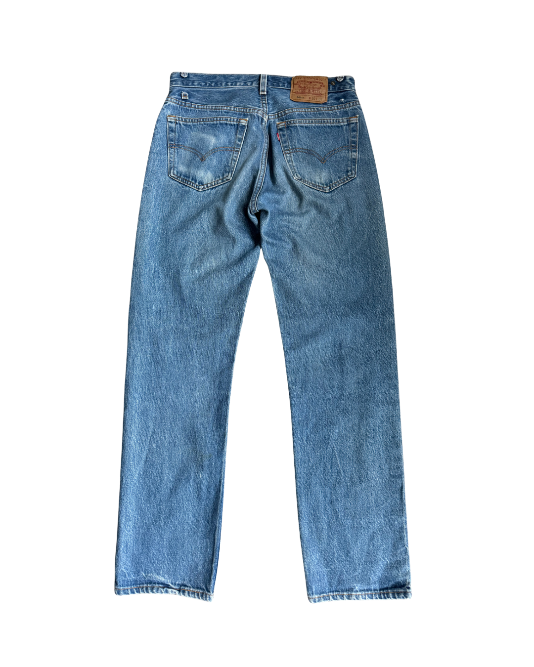 Vintage Levis 501XX: 90s USA (W32 L31)