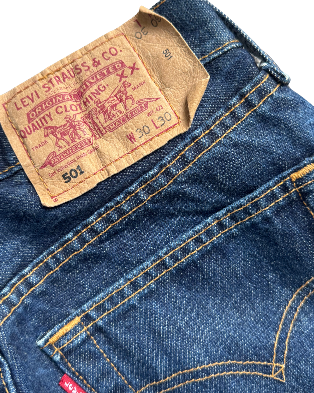 Levis 501 W28 L29.5 (Ink Blue)