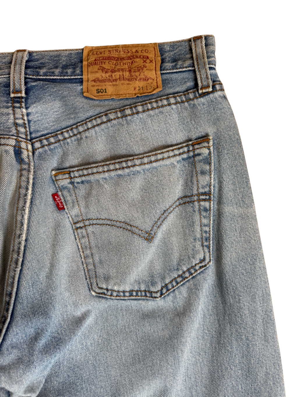 Vintage Levis 501 Stonewash : W30 L31