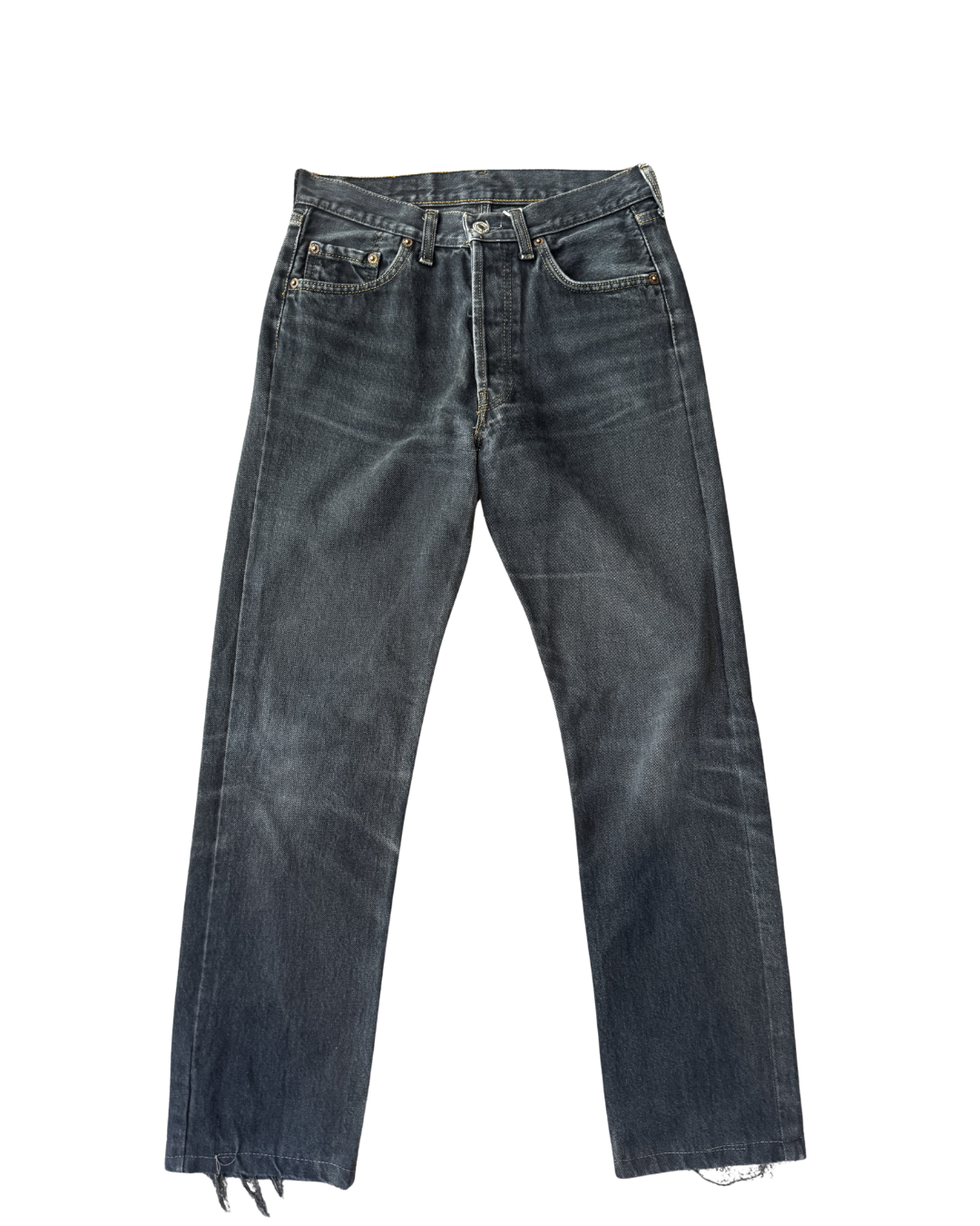 Vintage Levis 501 Navy Black : W28 L28