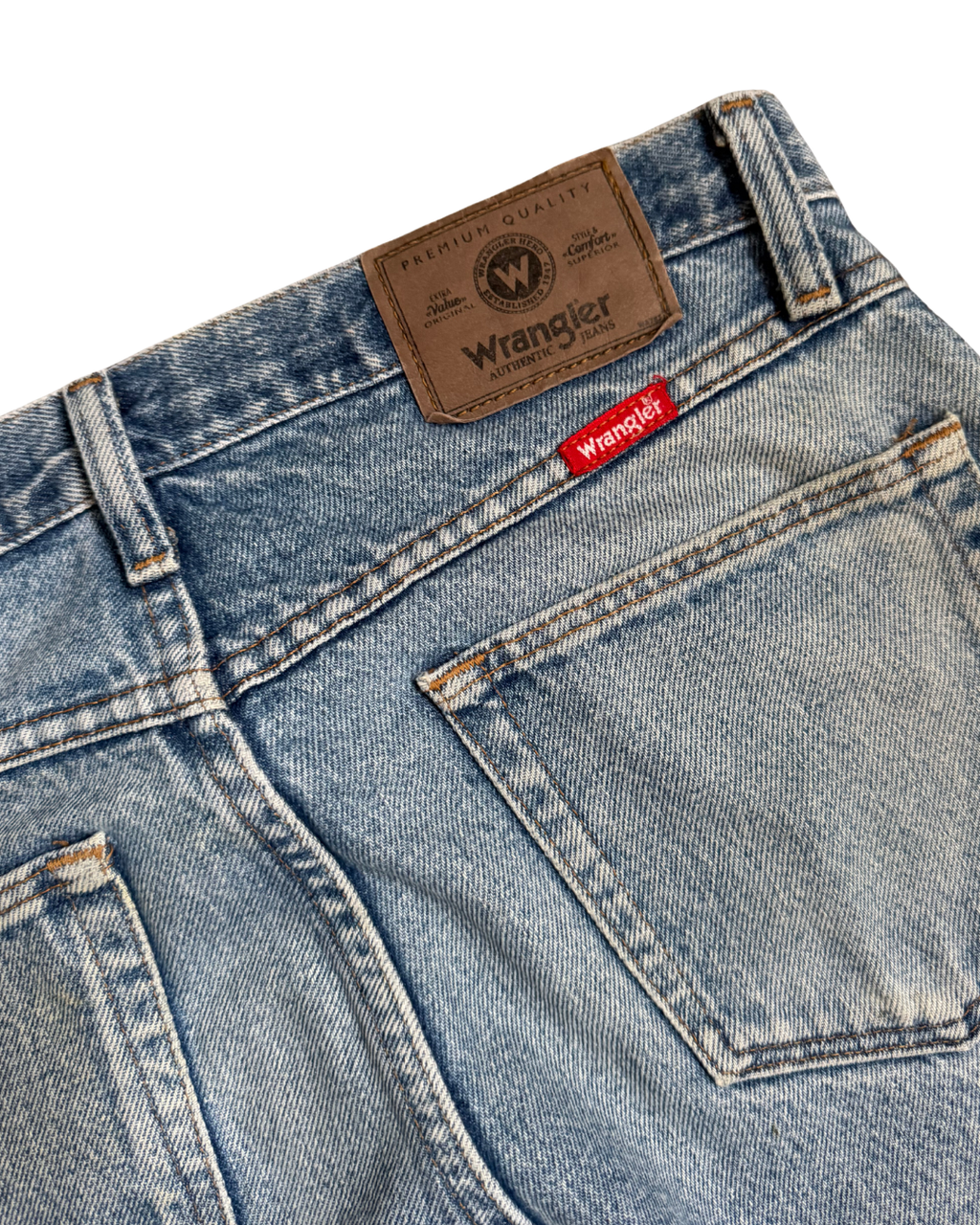 Wrangler Straight: Stonewash (W31 L31)
