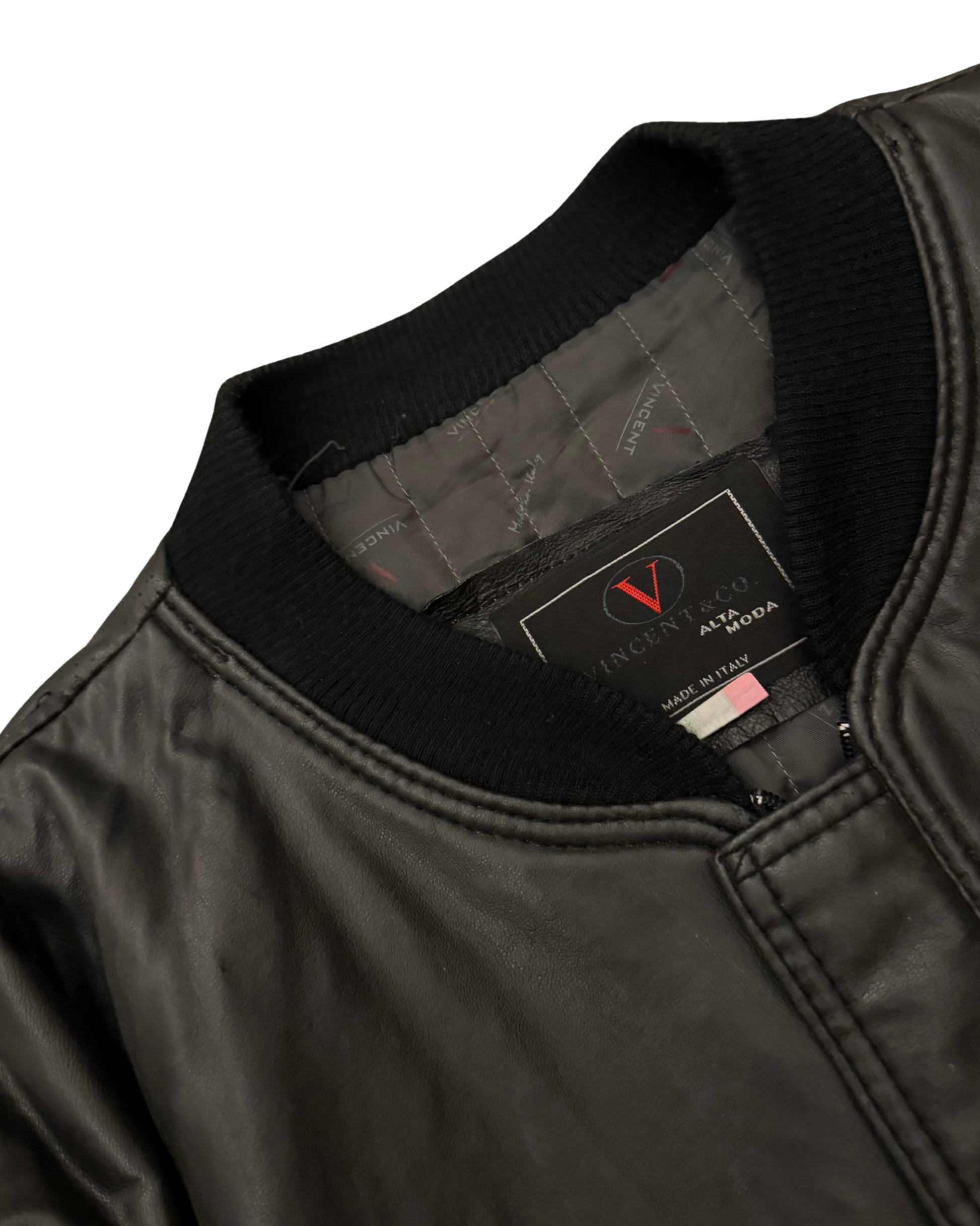 Vintage padded bomber jacket