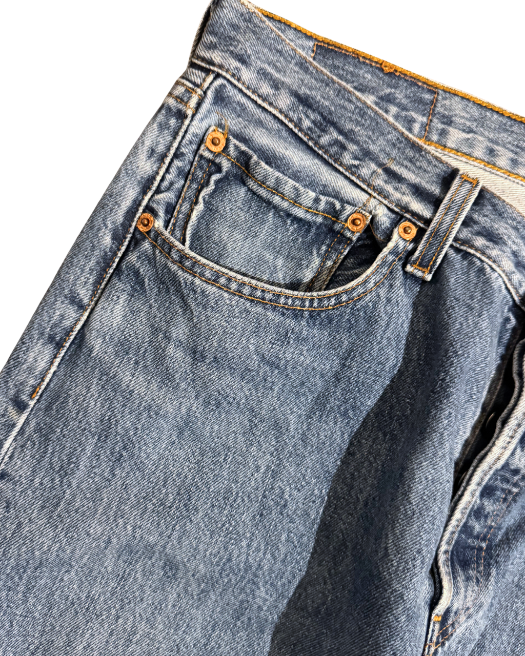 Vintage Levis 501 Stonewash (W33 L36)
