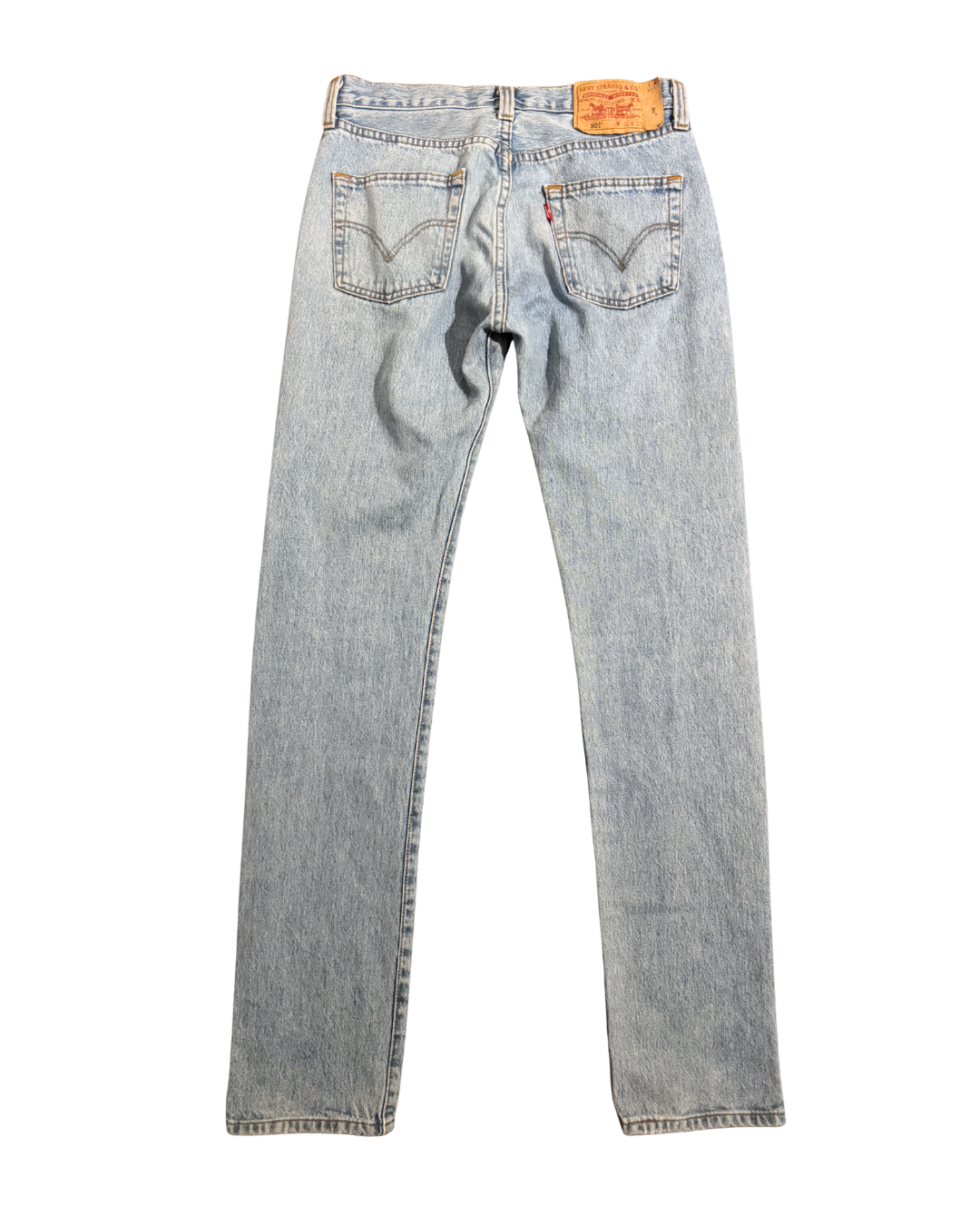 Vintage Levis 501: Light Stonewash (W29 L34.5)