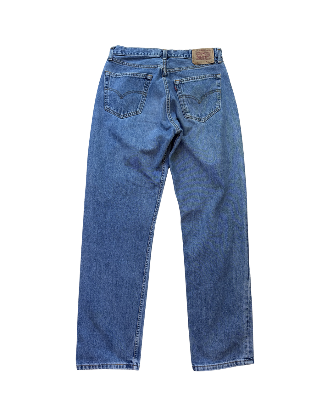 Levis 508 High Rise Mid Blue: W32 L33