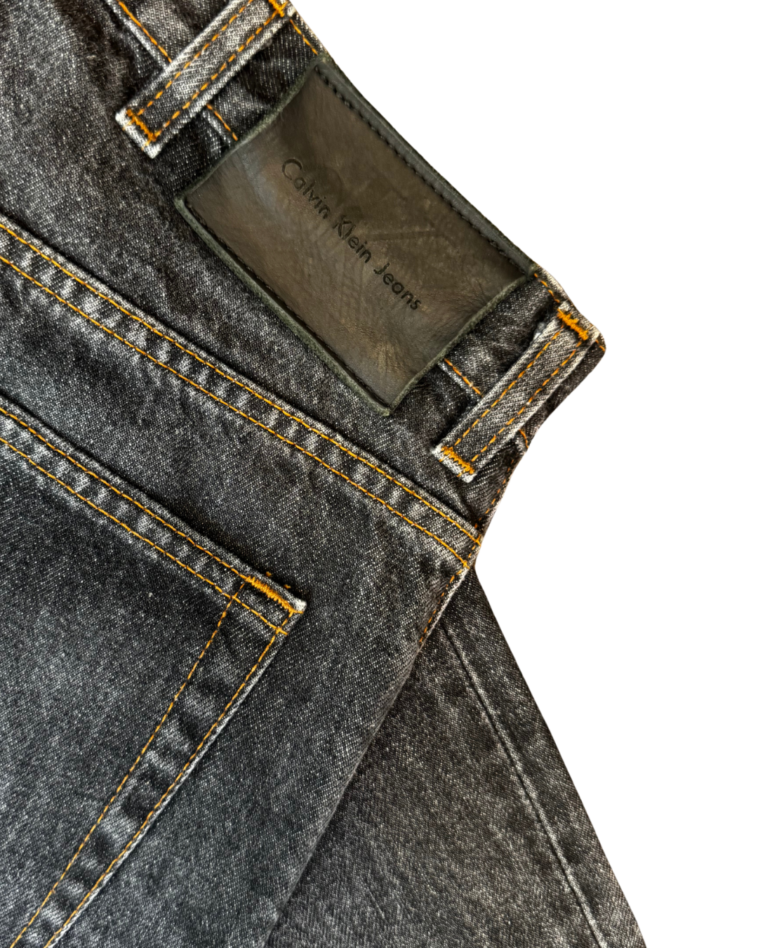 Vintage Calvin Klein Straight Leg Charcoal: W31 L32.5
